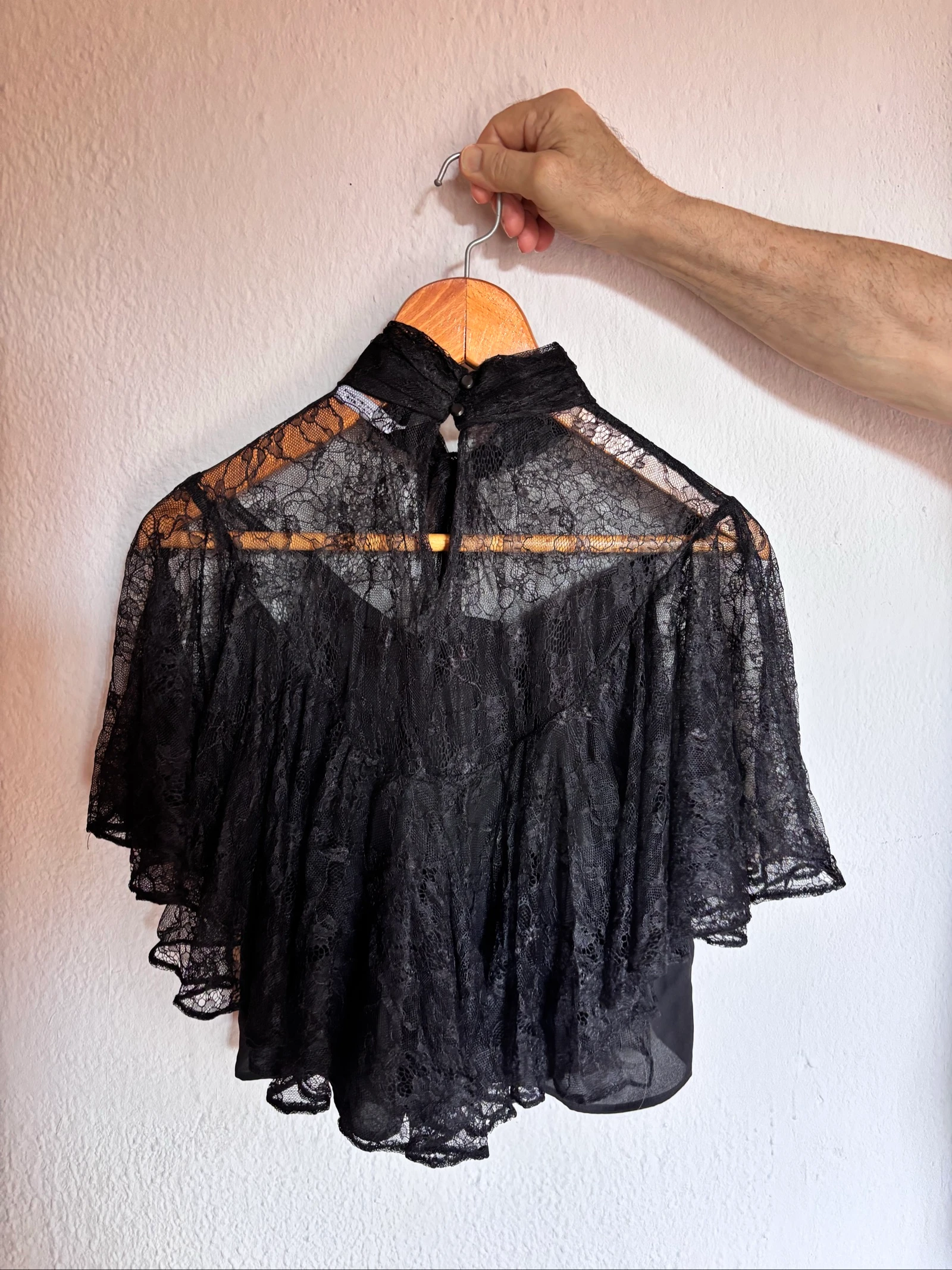 Camisa encaje negro de Zara – photo 3